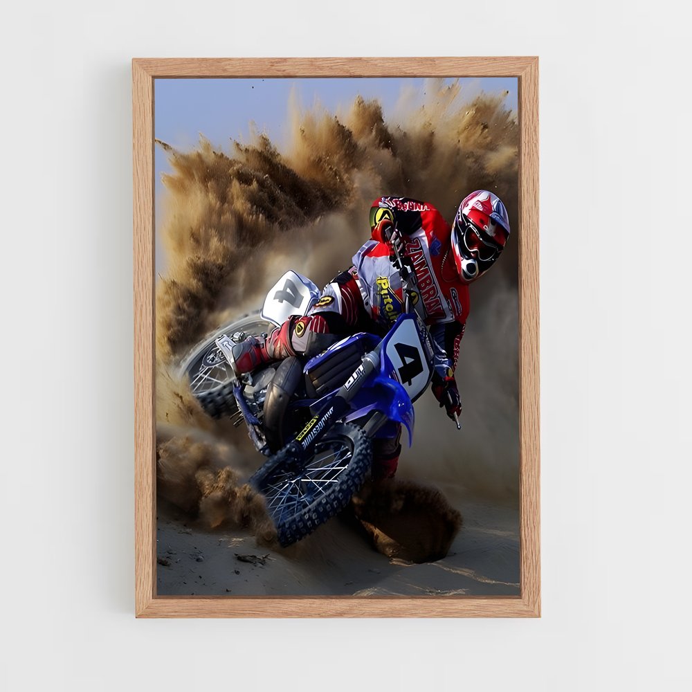 Poster Ride the Waves – affiche Motocross freestyle (vue 4)